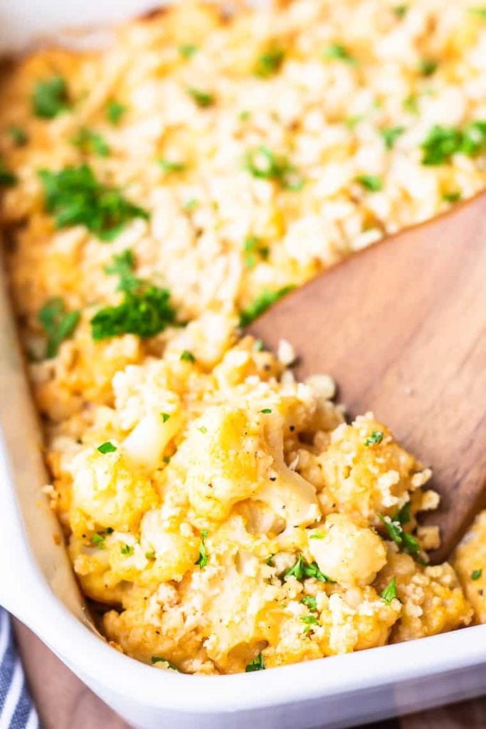 Cauli-Mac and Cheese Bake